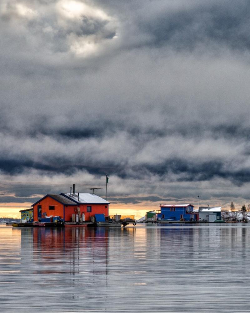 The Floating Homes of Yellowknife Bay Up Here Publishing